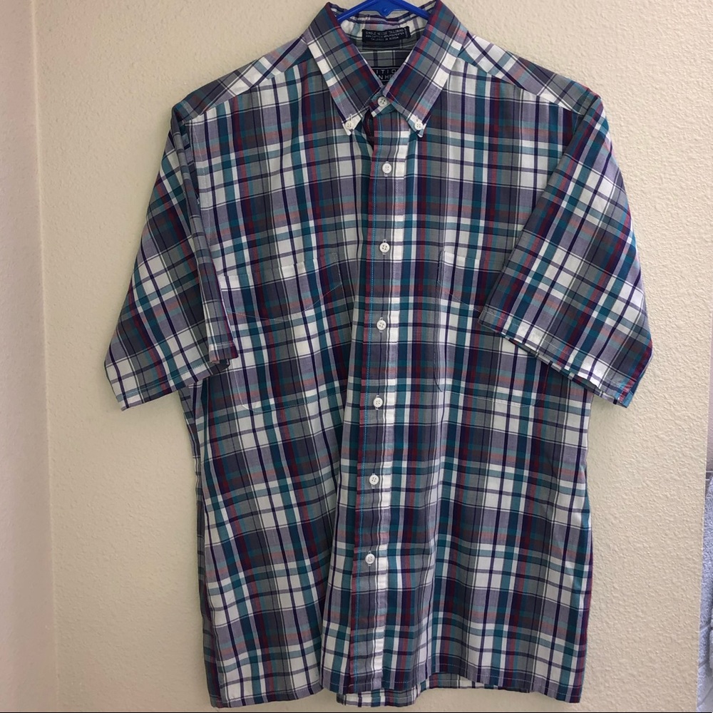 Van Heusen, Plaid Polo size M